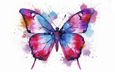 Butterfly No 23 Inspired by Titian