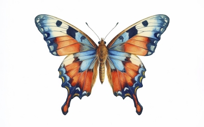 Butterfly No 20 Inspired by Georgia O'Keeffe