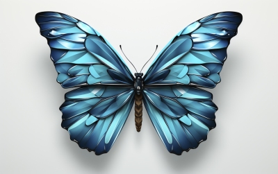 Butterfly No 27 Inspired by Andy Warhol