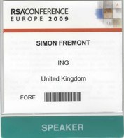 RSA 2009 Conference Europe - Future Regulation
